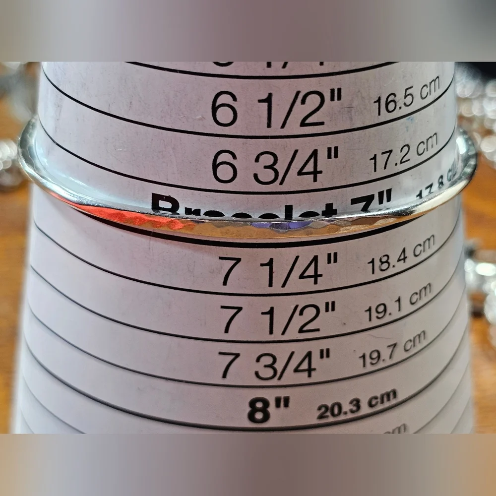 James Avery Sterling Hammered Hook on Bracelet - Picture 5 of 5